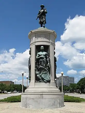 Victory Monument Chicago