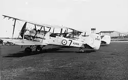 Vickers Vildebeest Mk IIs, K2918 and K2921, of 'A' Flight, No. 100 (TB) Squadron, at RAF Seletar