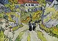Vincent van Gogh, Stairway at Auvers, 1890
