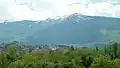 Vitosha seen from National Palace of Culture