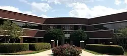 A view from the front of the main office of Wake County Public School Systems