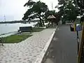 One of the walkways near the beach