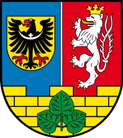 Coat of arms of Görlitz Wokrjes Zhorjelc