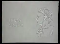 Portrait of Dard Hunter, well-known book maker, 1920s