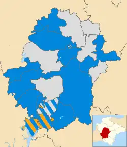 2011 results map