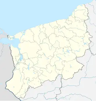 Piaszczyte is located in West Pomeranian Voivodeship