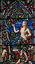 Nave west window (Eve)