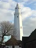 Photo of Withernsea Lighthouse taken in 2012 from Hull Road.