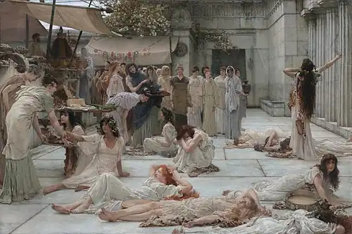 The Women of Amphissa, 1887, Clark Art Institute