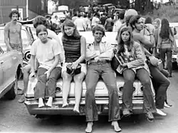 Photo taken near Woodstock on August 18, 1969