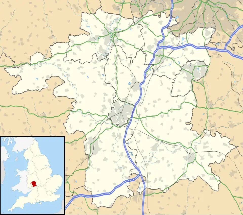 Pebworth is located in Worcestershire