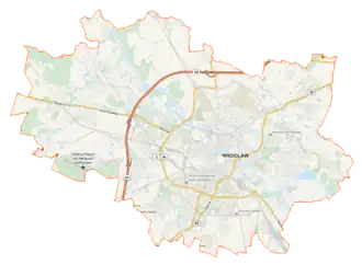 Marszowice is located in Wrocław