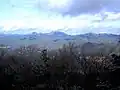 Taki Mountains from the top of Mount Yajuro