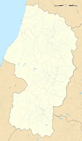Tendō-Minami Station is located in Yamagata Prefecture