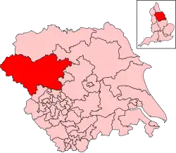 Map of constituency
