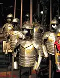 Hussars' armours, first half of the 17th century