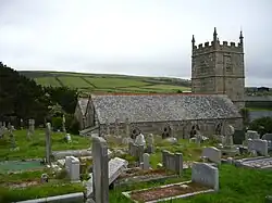 Zennor churchyard
